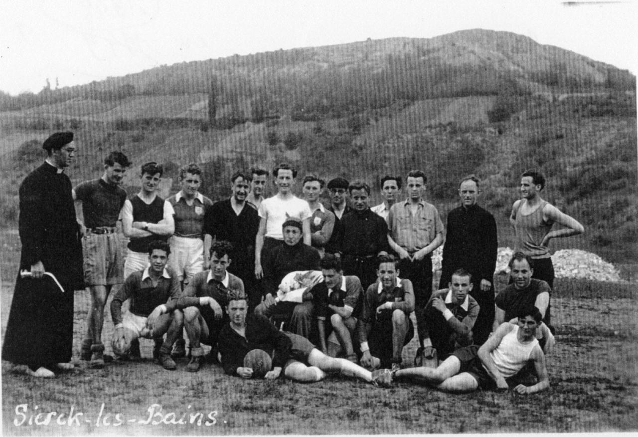 match profs-élèves en 1948